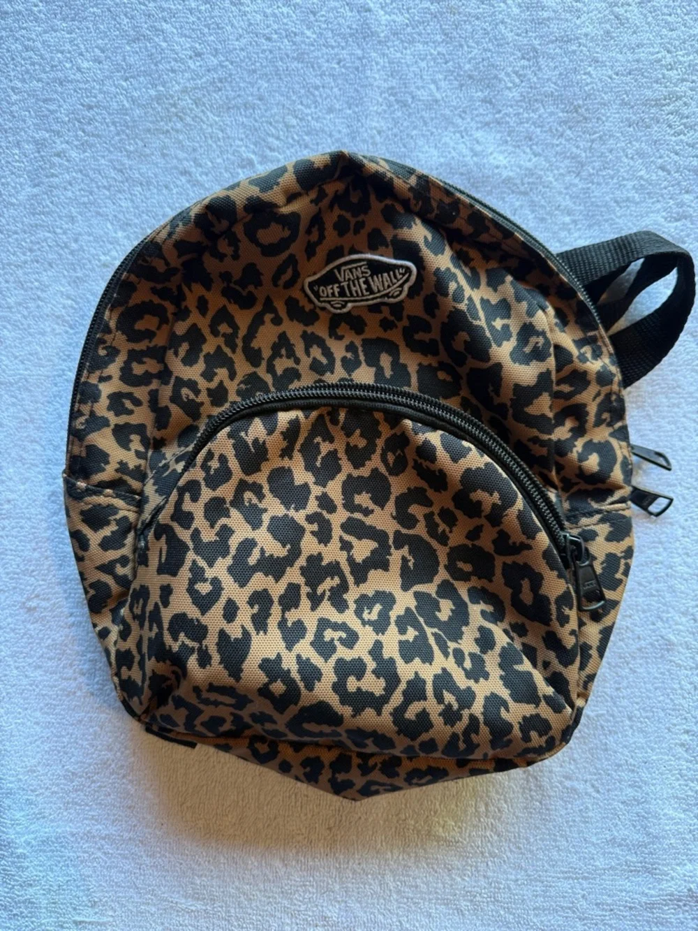Vans Leopard Mini Backpack - Brown & Black